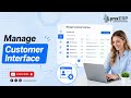 Manage Customer Interface