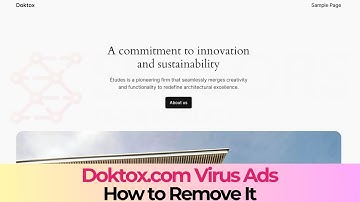 Doktox.com Redirects Virus - REMOVAL GUIDE [Working]