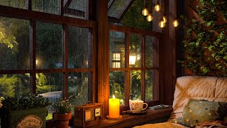 Cozy Night by Window with Smooth Jazz Music ☕ Rain and Jazz For Relaxing, Sleeping or Working by Jazz Cafe Vibes 568 views 1 month ago 3 hours, 8 minutes