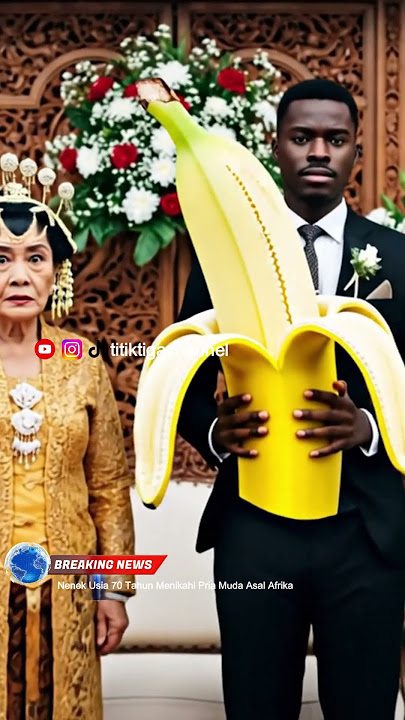 Viral !! Nenek Berusia 70 Tahun Menikahi Pria Muda Asal Afrika #Viral #PernikahanViral #CeritaViral