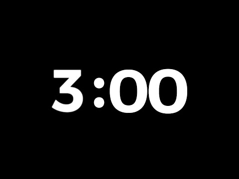 3 minute timer