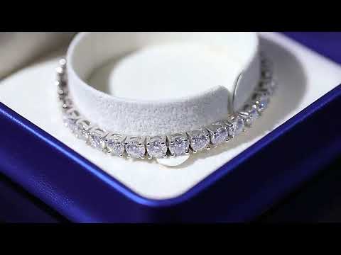 Princess Cut Diamond Tennis Bracelet | Brilliant Earth