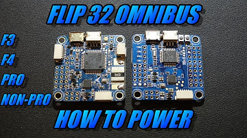Flip32 Omnibus: How To Power (F3/F4/Pro/NonPro)