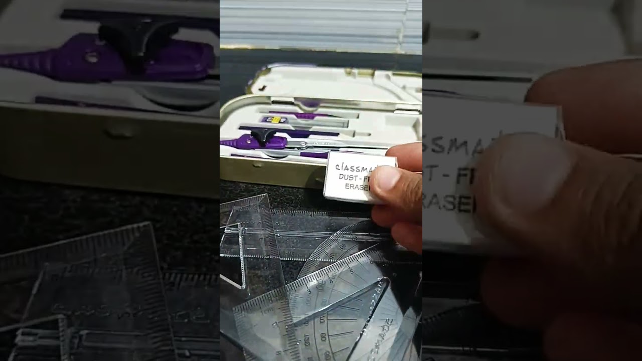 Unboxing my new Classmate Asteroid Geometry Box|Your Style