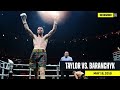 FULL FIGHT | Josh Taylor vs. Ivan Baranchyk (DAZN REWIND)