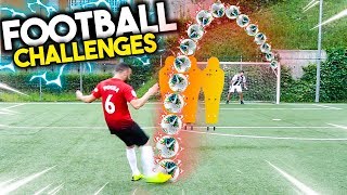 ⚽FOOTBALL CHALLENGES con PENITENZA!!!🔥 w/Ohm, Tatino, Enry Lazza