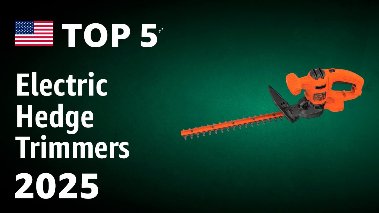 TOP—5. Best Electric Hedge Trimmers 2025 - YouTube