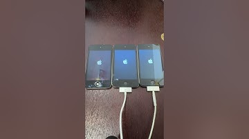 iPod touch 4 on iOS 4 vs iOS 5 vs iOS 6 boot up test #shorts #ipodtouch #ios #ios6