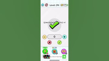 Level 240 of Braindom game sove the equation