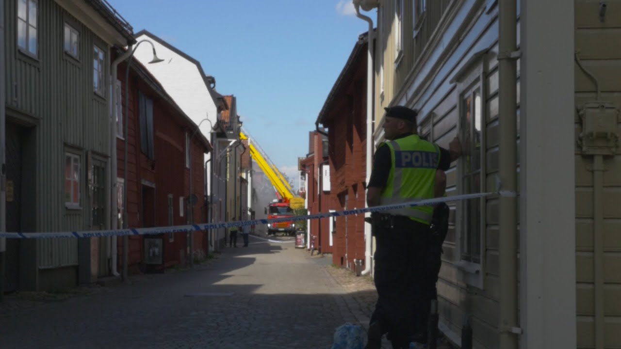 Trästaden Eksjö Brinner!