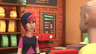 Caillou Misbehaves At Pizza Hut And Gets Grounded