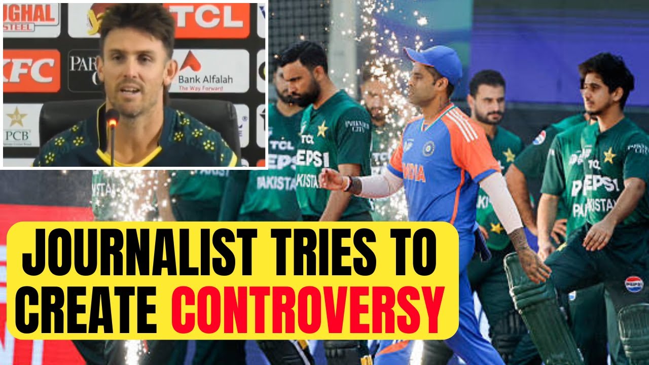 Australia skipper Mitchell Marsh SHUTS DOWN Pakistan reporter over India boycott question