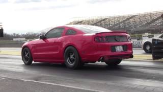 2013 Mustang Gt 100 Shot Nitrous Run - 10.56