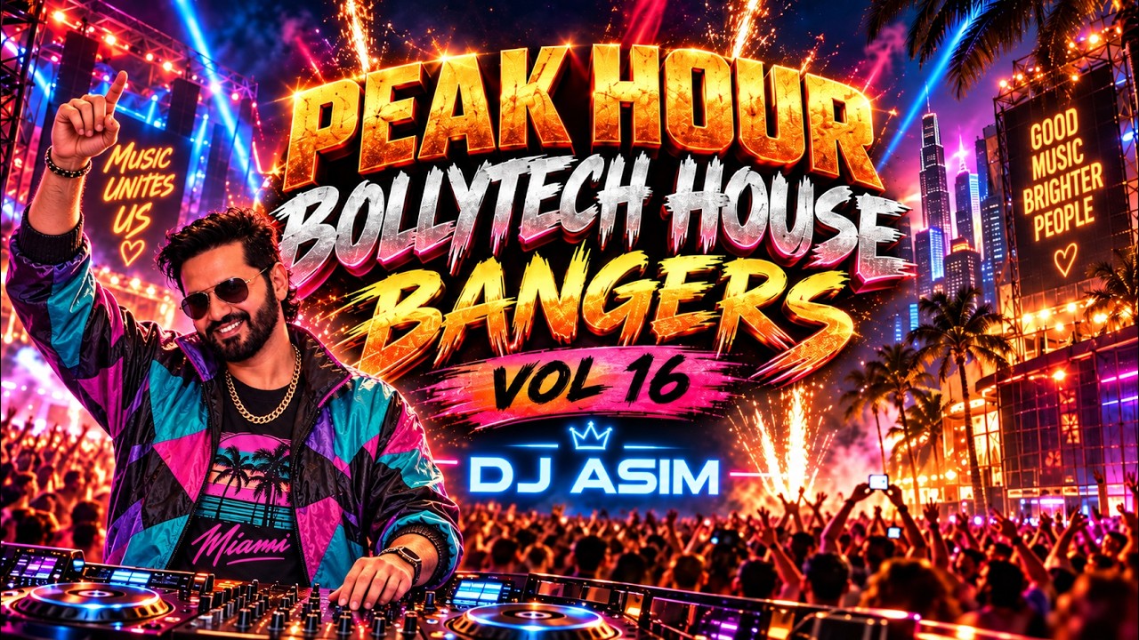 🔥 Peak Hour Bollytech House Bangers Vol. 16 | DJ ASIM | Nonstop Club Party Mix 2026