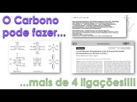 Vídeo: O estado de oxidação do carbono mostra a complexidade das ligações químicas