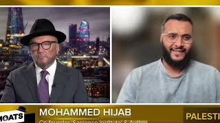 George Galloway Interviews Mohammed Hijab about Piers Morgan and Palestine