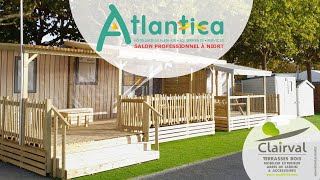 Claival fabricant terrasse bois mobilhome exposant salon Atlantica niort 11au13 octobre 2022
