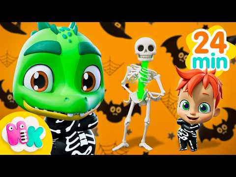 Boogie-Boo! 💀 Mach den Skeletttanz! 🎃 Halloween Musik für Kinder | HeyKids Kinderlieder TV