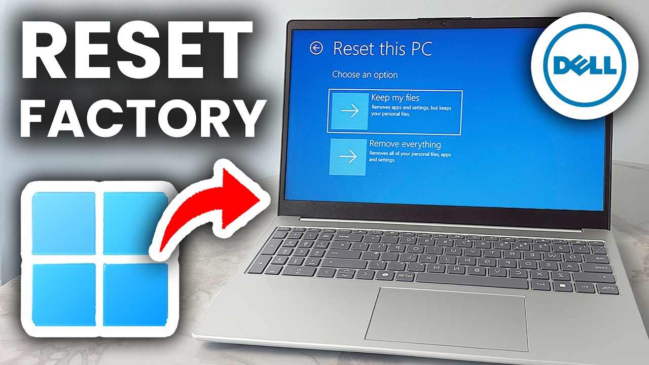 How To Factory Reset Dell Laptop or PC - Full Guide - YouTube