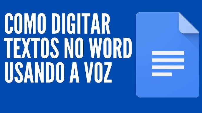 Eu vou digitar seu texto, áudio ou documento