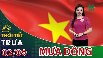 Thời tiết trưa, chiều 2/9/2021: Mưa dông rải rác hầu khắp các vùng miền trong ngày Quốc khánh| VTC14