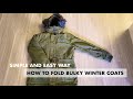 HOW TO FOLD BULKY WINTER COATS