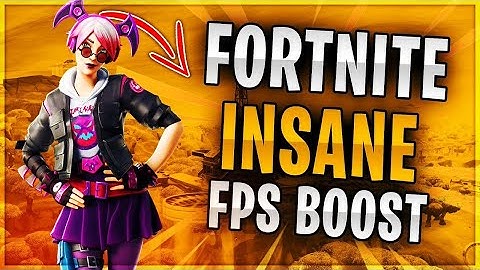 FORTNITE FPS BOOST | BEST FPS BOOSTER FORTNITE 2021 | FREE FPS BOOST FORTNITE