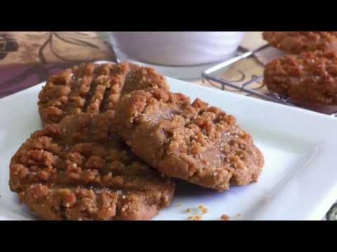 Peanut Butter Cookies ~ Low Carb ~ Sugar Free & Flour Free