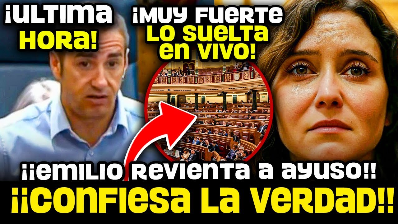 💥¡¡ESCÁNDALO EN MADRID!! EMILIO DELGADO EXPONE a AYUSO y MIGUEL ÁNGEL RODRÍGUEZ por MADRID NETWORK😱
