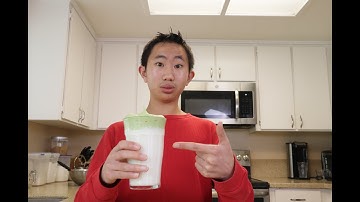 Making Dalgona Matcha