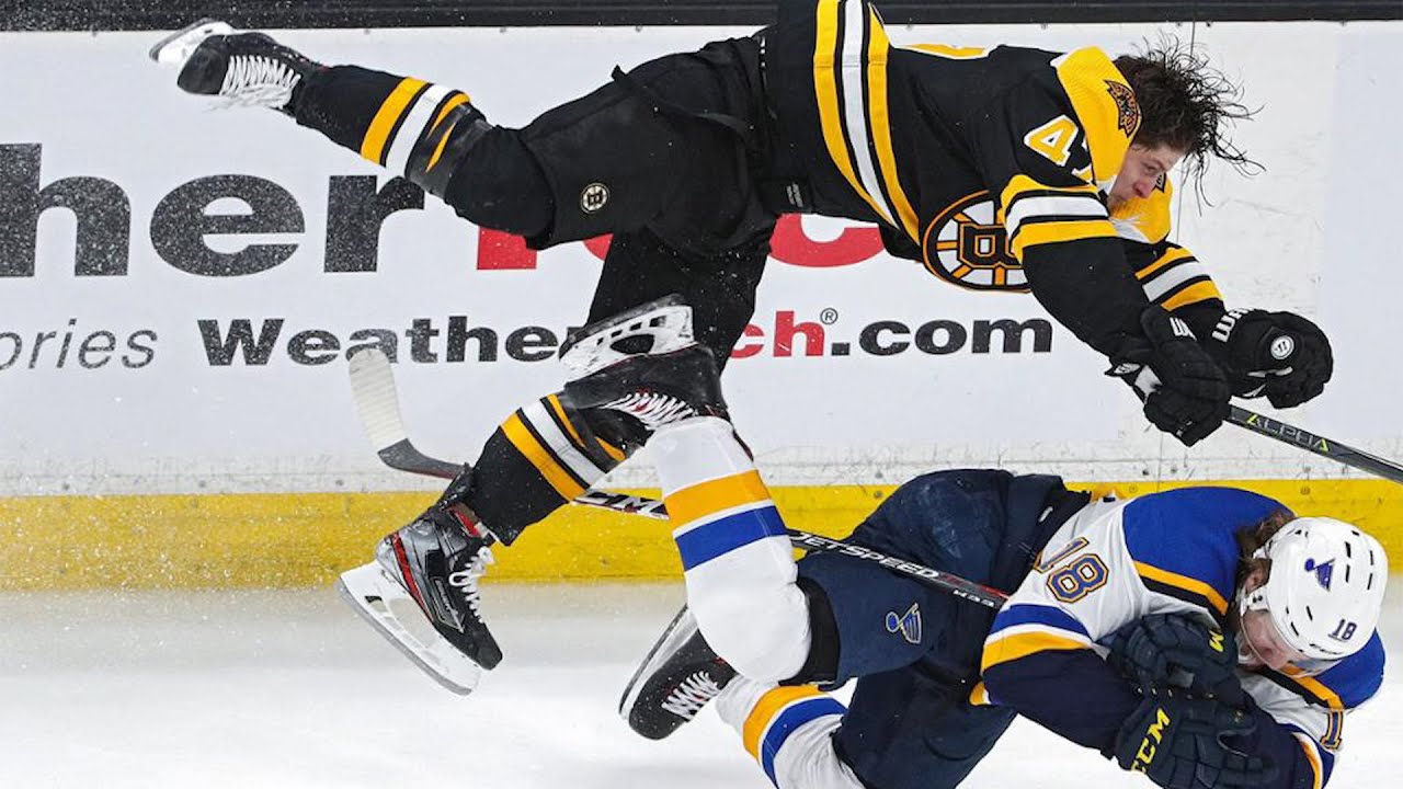 NHL Hardest Hits Compilation YouTube