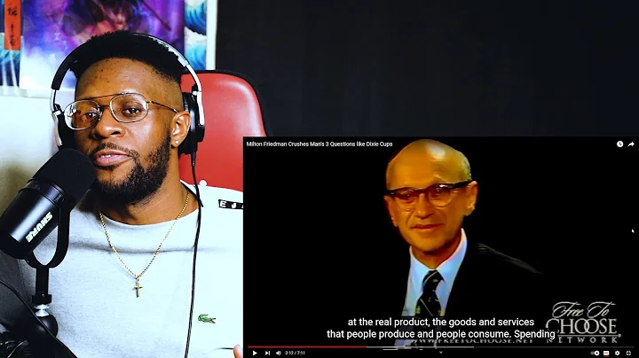 Milton Friedman CRUSHES Man's 3 Questions like Dixie Cups - REACTION  !