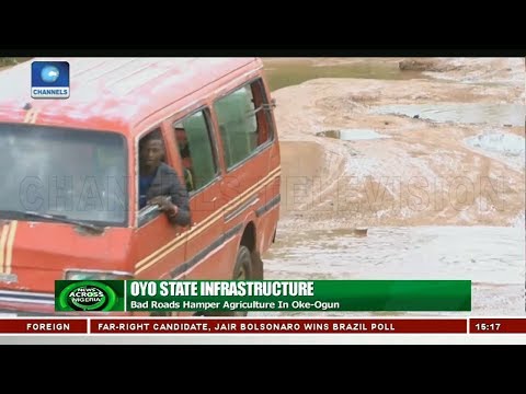 Bad Roads Hamper Agriculture In Oke-Ogun Oyo