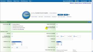 Search & Retrieve Articles Using Limiters (no captions)