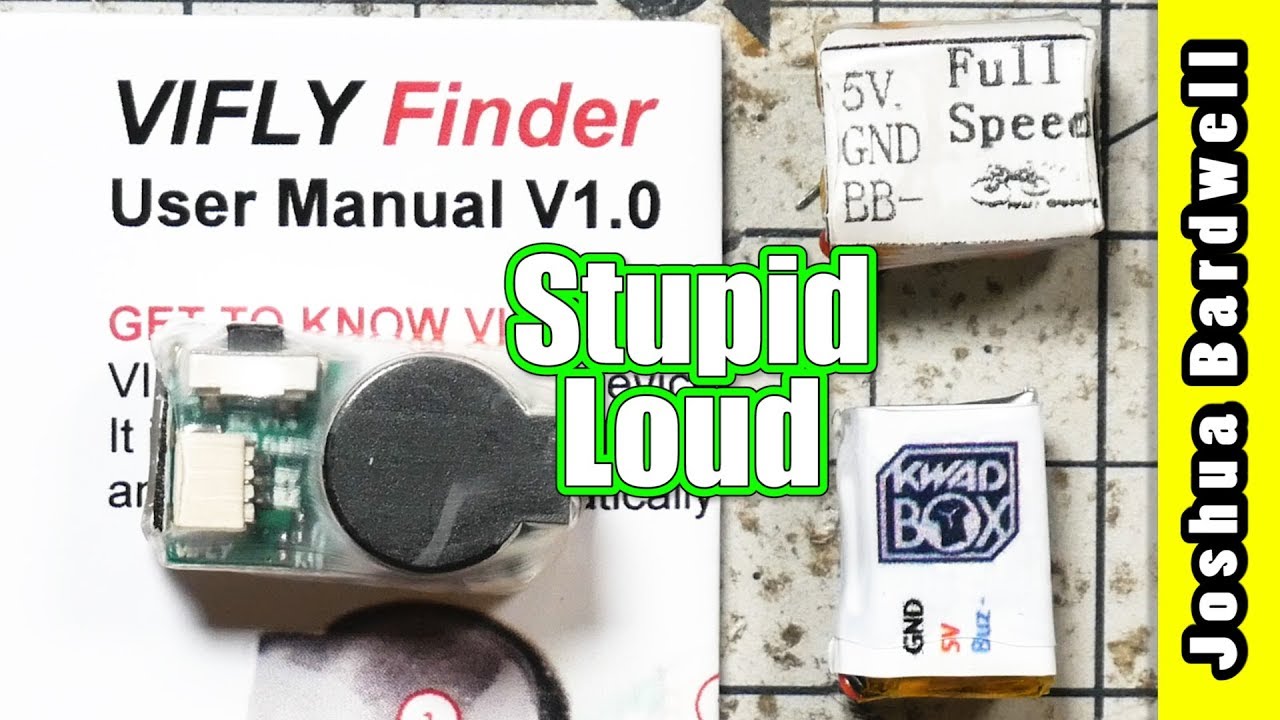 Never Lose Another Drone | HELLGATE VIFLY FULLSPEED BUZZER