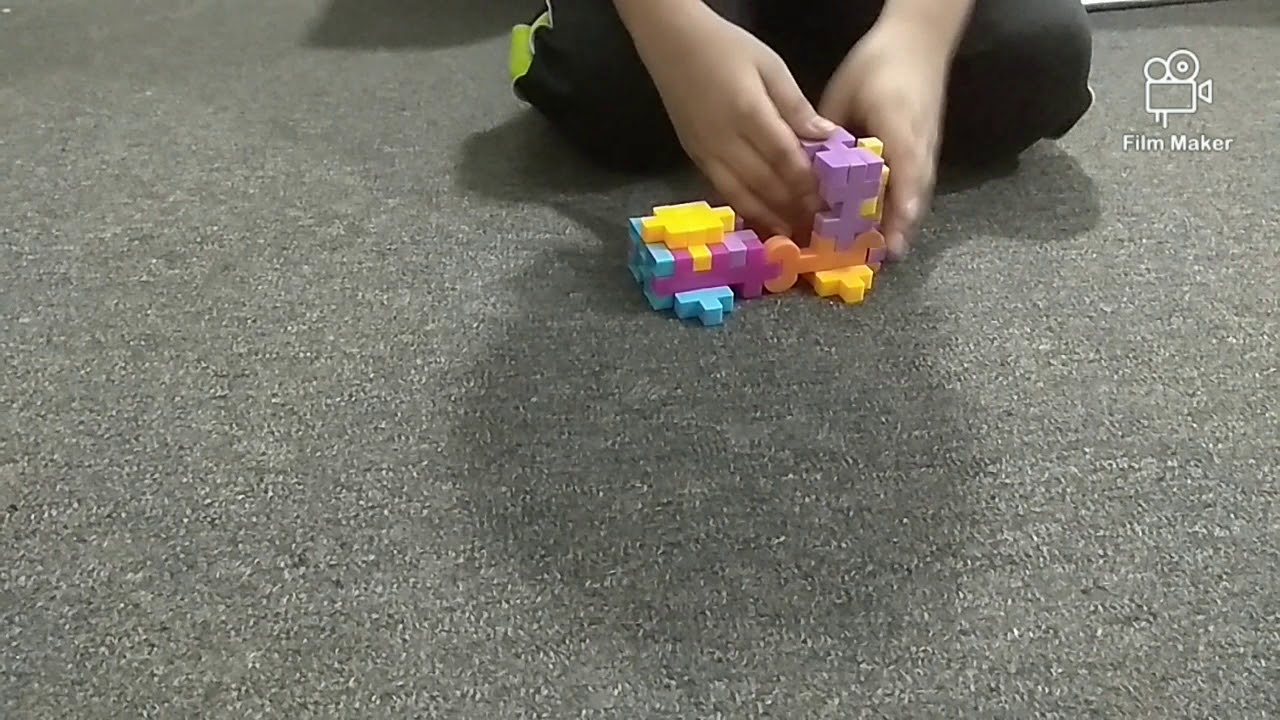Tractor Using Blocks A tractor. ๐ Using kingdom blocks - YouTube