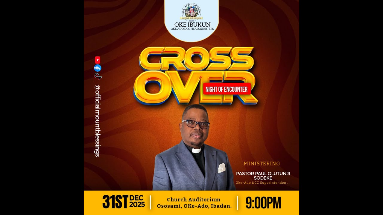 Cross Over Night of Encounter 2025 | Enter the New Year with Power ...