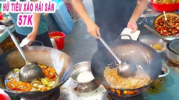 Dĩa Hủ Tiếu Xào Hải Sản 57K của người Hoa ở khu Chợ Lớn - Sài Gòn
