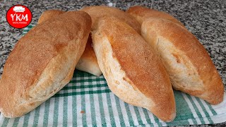 Fırın Ekmeği Yapımı Gerçek Ekmek Tarifi Evde Ekmek Yapımı Evde Somun Ekmek Yapımı Ekmek