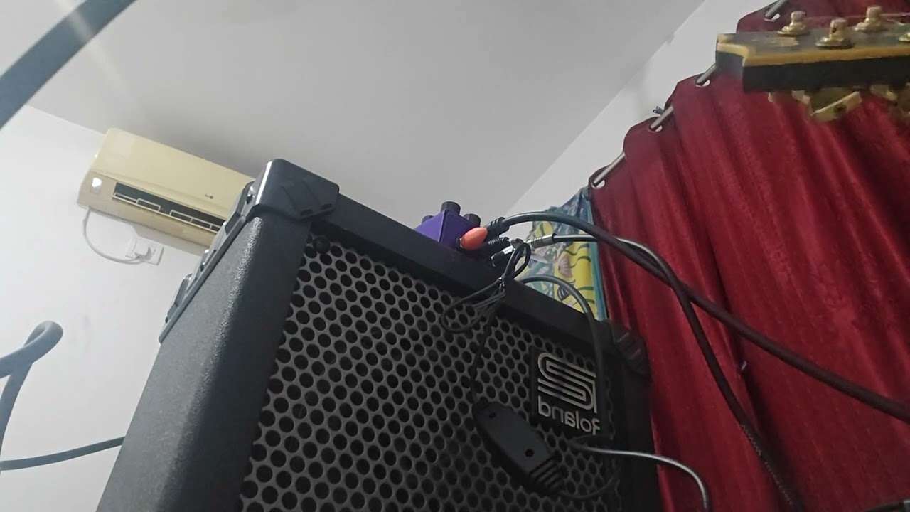 Revv G3 V1 pedal sound with Roland Cube 15X Amplifier   