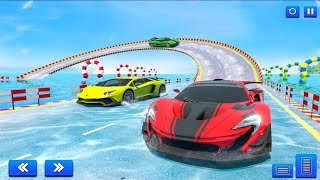 water surfing car stunt Impossible game impossible tracks micro new nice road nice game video Jose screenshot 3