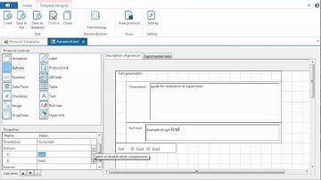 BioWes - AQUAEXCEL - Design Protocol Template - Buttons