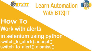 How to handle alerts in selenium using python| Switch to alert/popup | Lesson#15 | Urdu | Hindi