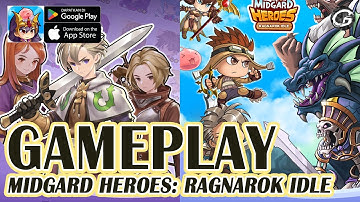Midgard Heroes: Ragnarok Idle Gameplay - Mobile Game (Android/IOS)