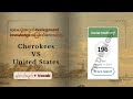 စာမေးပွဲမှာပါတဲ့ Cherokee VS Georgia အမှု explained in Burmese