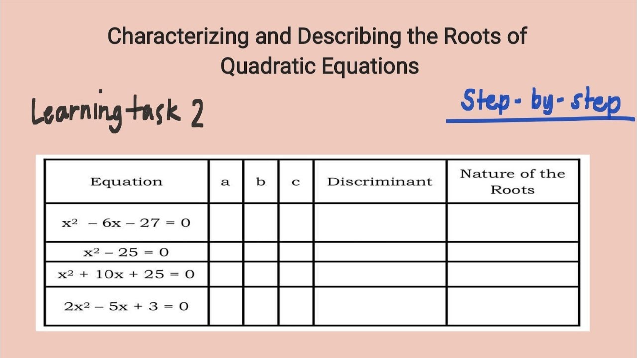 Learning Task 2 | Math Quarter 1 | PIVOT - YouTube