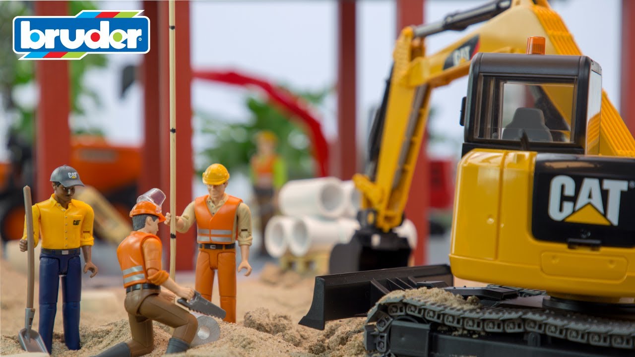 Bruder Construction Toys are just like the real thing 