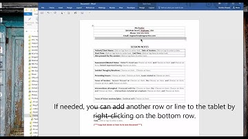 Session Note Helper™ - Tutorial 1