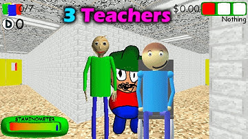 3 Teachers, one student - Baldi