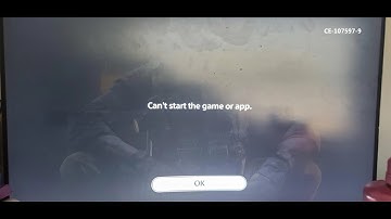 Fixed PS5 Error Code CE-107597-9 | Can